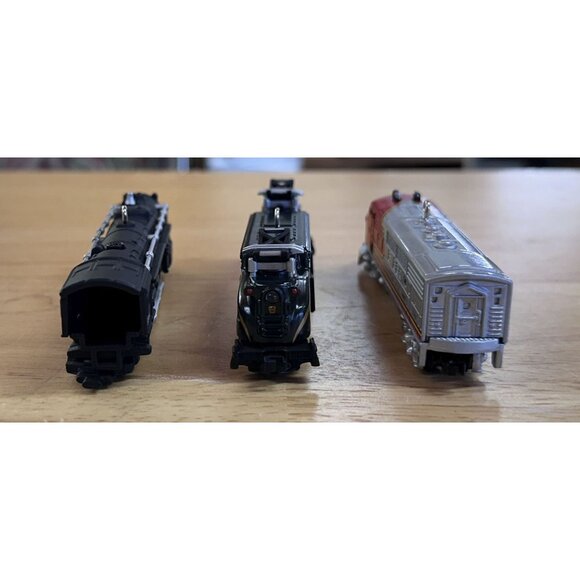 Set of 3 Hallmark Keepsake Train Ornaments From the 1990s Vgc - Picture 3 of 8